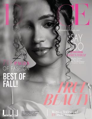 DOLCE Magazine | The September Wedding Edition | Vol.1 | 2025 cover